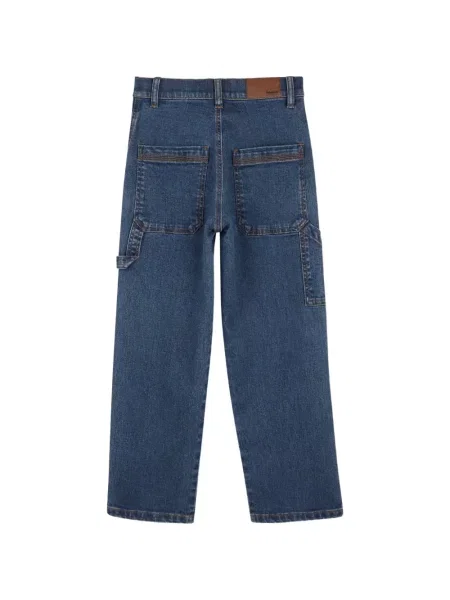 Jeansy dziecięce Timberland niebieskie