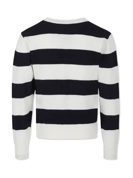 Sweter dziecięcy Trussardi biały