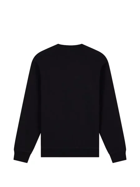 Mikina Ea7 Emporio Armani s autogramem černá