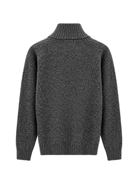Cardigan The Pull de lână gri