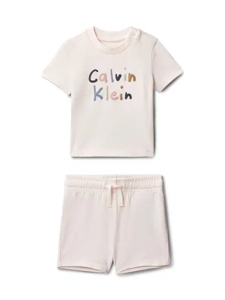 Calvin Klein Sukienka letnia różowy