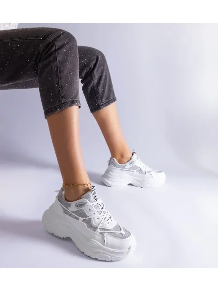 Sneakerși D/ceo alb