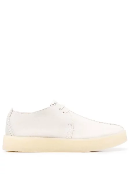 Pantofi derby Clarks Originals cu șireturi din dantelă