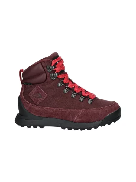 Botki The North Face skórzane wodoszczelne fioletowe