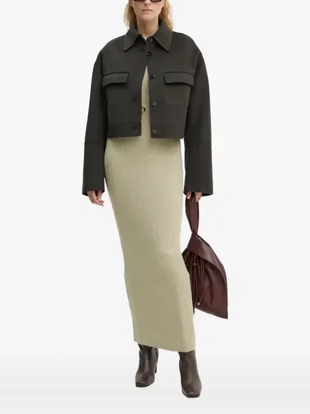 Kurtka Nanushka szara