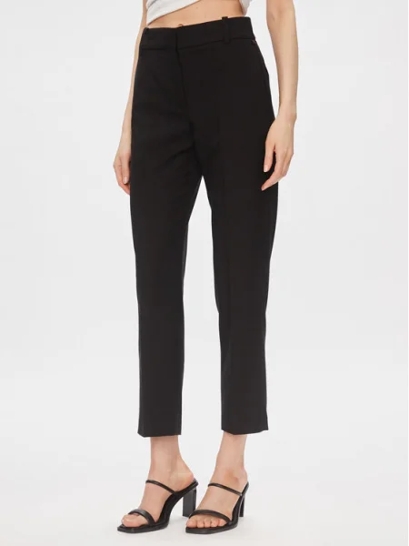 Tommy Hilfiger Pantaloni din Core Straight Fit negru