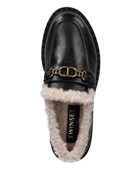 Pantofi loafer Twinset negru
