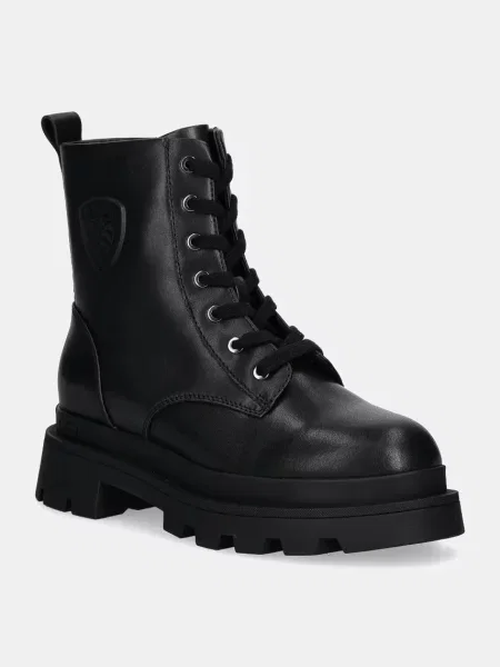 Кубинки Blauer KIMMEL с платформа черно
