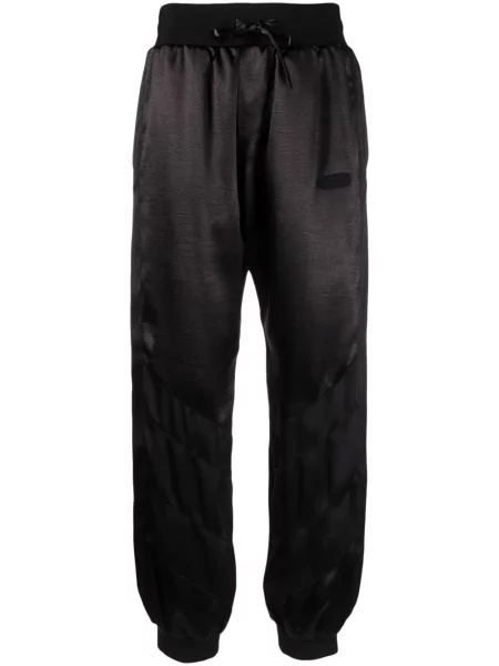 Pantaloni Dsquared2 din satin negru