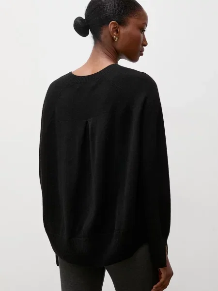 Answear.LAB sweter wełniany czarny