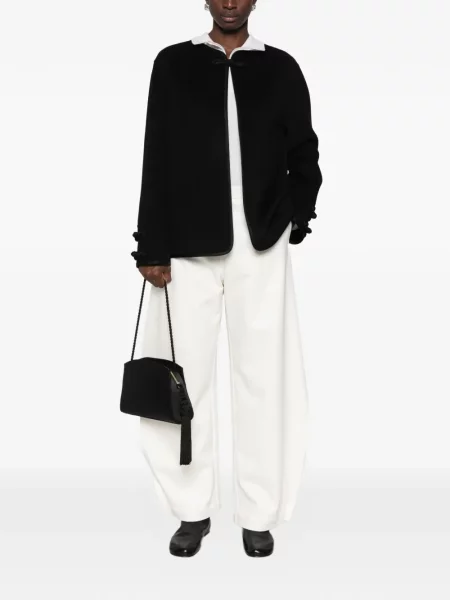 Pantaloni Viktoria Chan alb