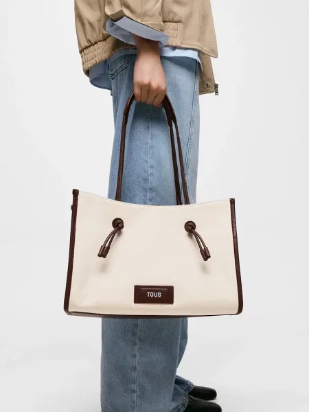 Shopper táska Tous bézs