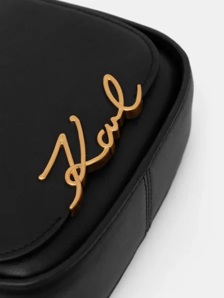 Кожаная сумка Karl Lagerfeld K/Signature
