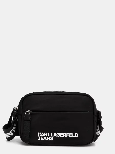 Чанта през рамо Karl Lagerfeld Jeans черно