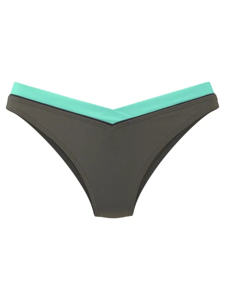 S.Oliver Slip costum de baie turcoaz / închis verde