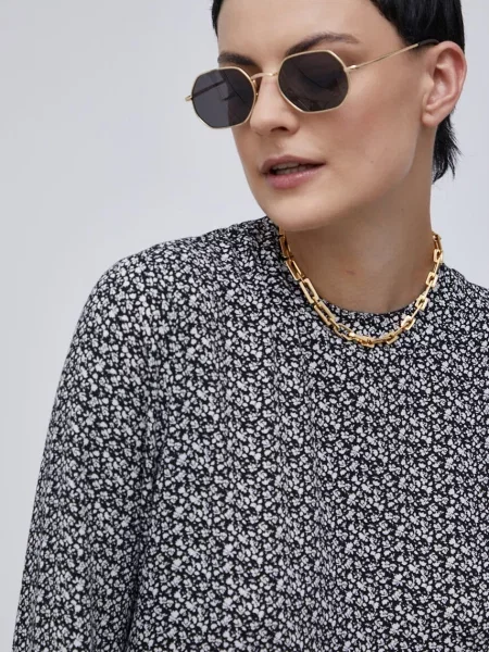 Superdry Sukienka czarny mini prosta