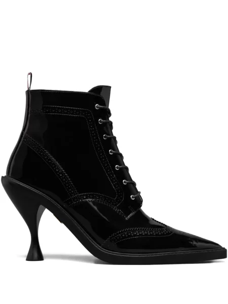 Botine Thom Browne din piele negru
