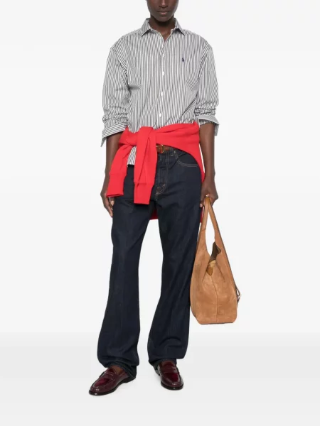 Μακρύς πουκάμισο Polo Ralph Lauren λευκό