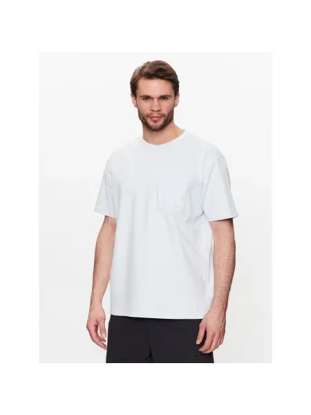 New Balance Póló Relaxed Fit kék