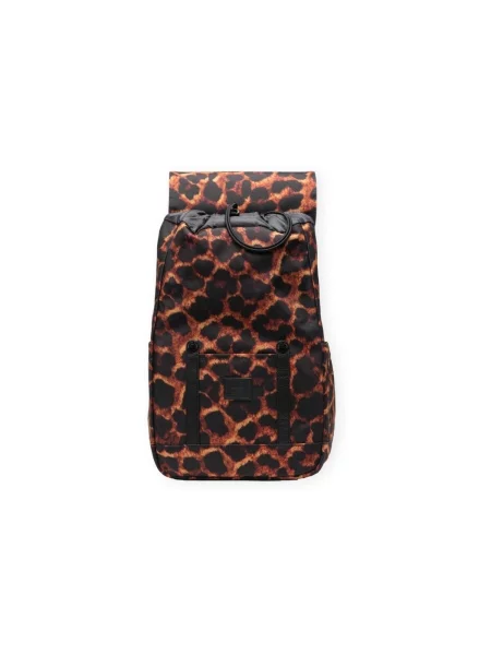 Batoh Herschel s leopardím vzorom hnedá