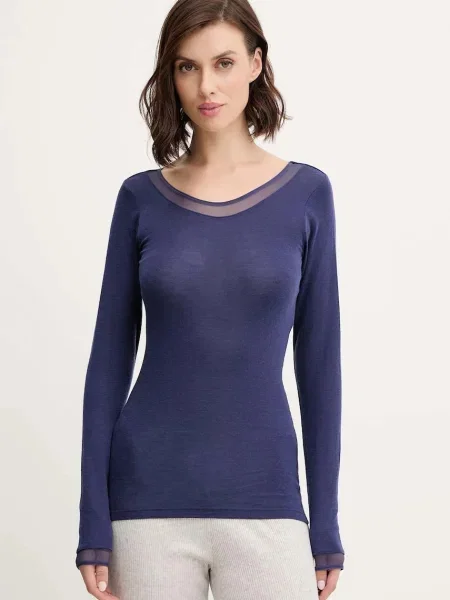 Вълнена блуза с дълги ръкави Chantelle FEMILET бежово