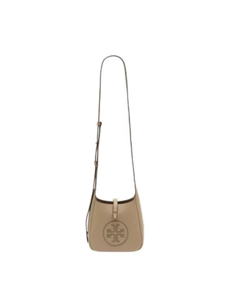 Torebka crossbody Tory Burch skórzana brązowa