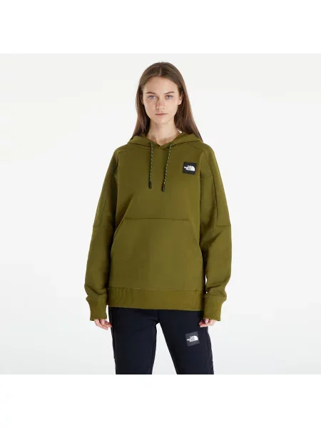 Bluza z kapturem The North Face z kapturem zielona