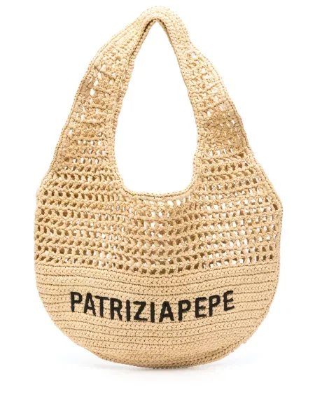 Τσάντα Patrizia Pepe με κέντημα