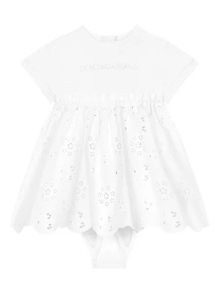 Sukienka dziecięca Dolce And Gabbana biała