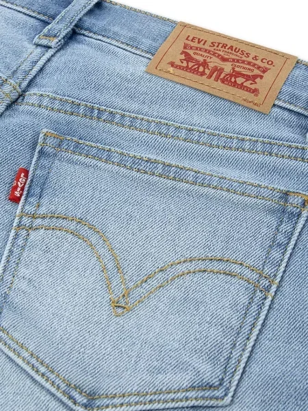 Levi's дънки wide leg за деца WIDE LEG JEANS синьо
