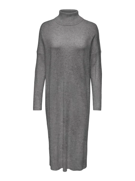 ONLY Rochie tricotat LEVA amestecat gri