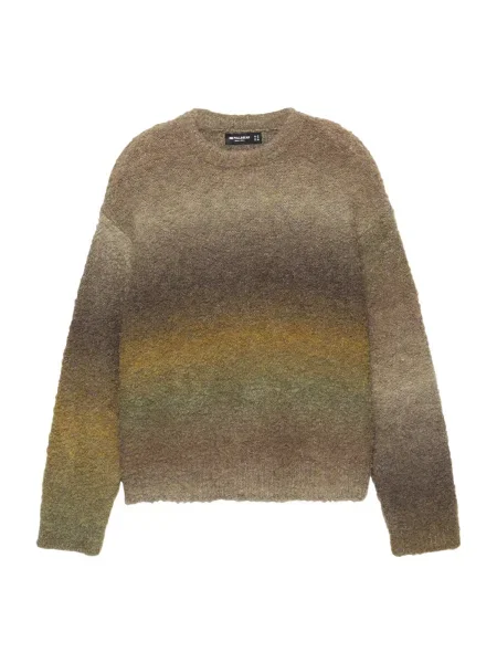 Pull&Bear Pulover / deschis / kaki / oliv maro