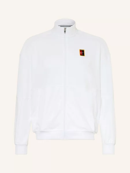Tenisová mikina Nike Court Heritage white/white bílá