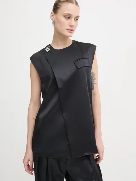 Day Birger et Mikkelsen vestă cu amestec de in Marlin un singur rand de negru