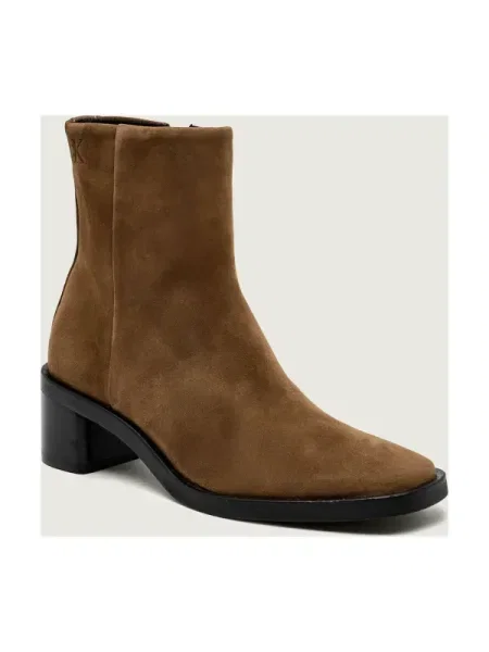 Botine Calvin Klein maro