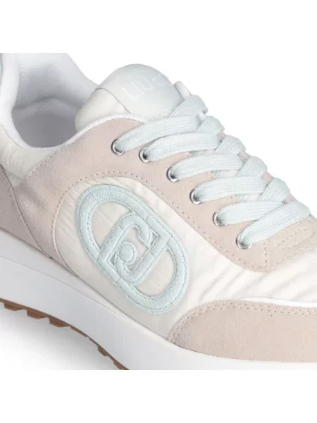 Sneakersy Liu Jo skórzane beżowe
