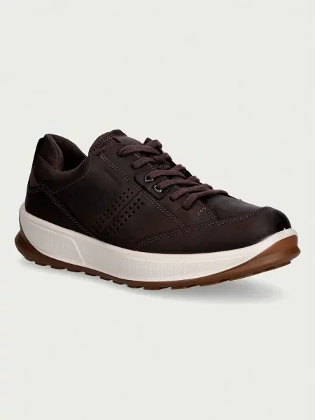 Ecco Byway sneakers pentru bărbați din piele maro