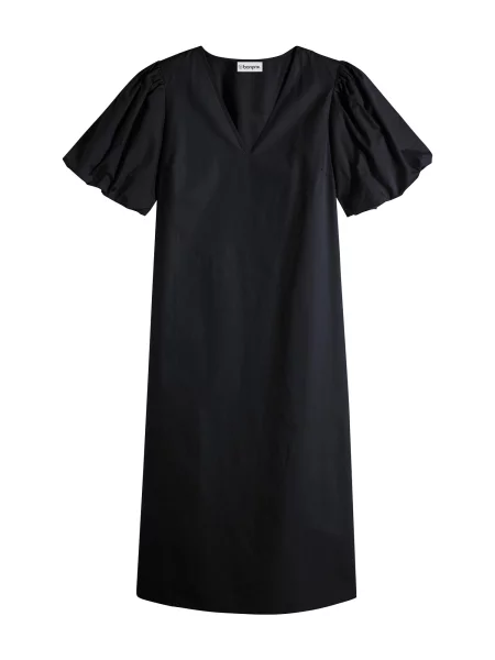 Bonprix Oversize šaty čierna