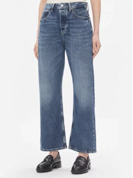 Straight fit džíny Tommy Hilfiger modré