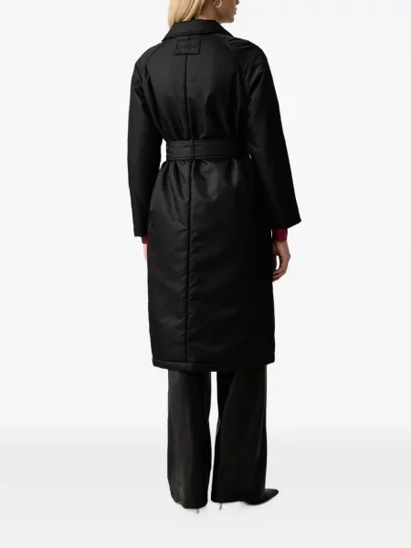 Palton Trussardi cu autograf negru