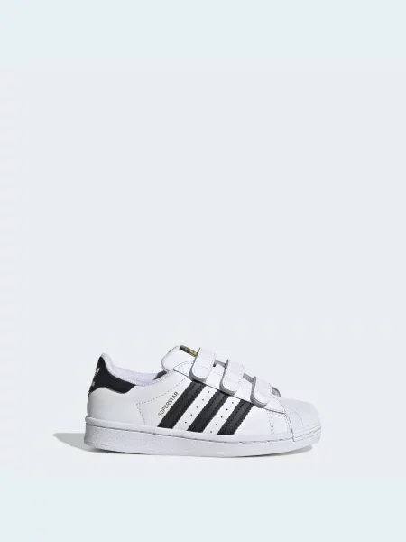 Кожаные кеды Adidas белые