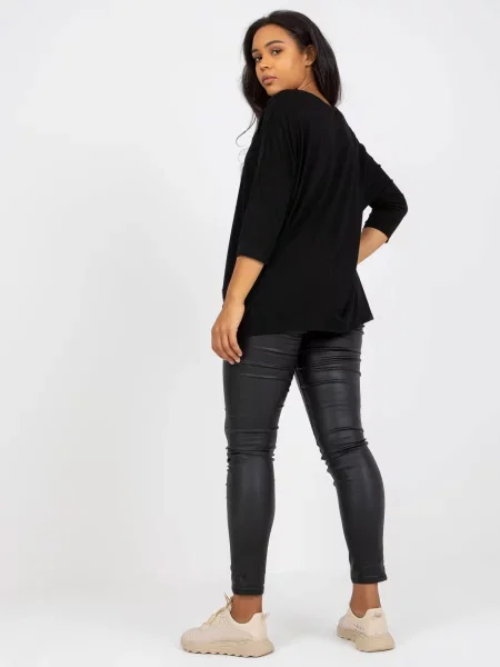 Bluză Fashionhunters negru