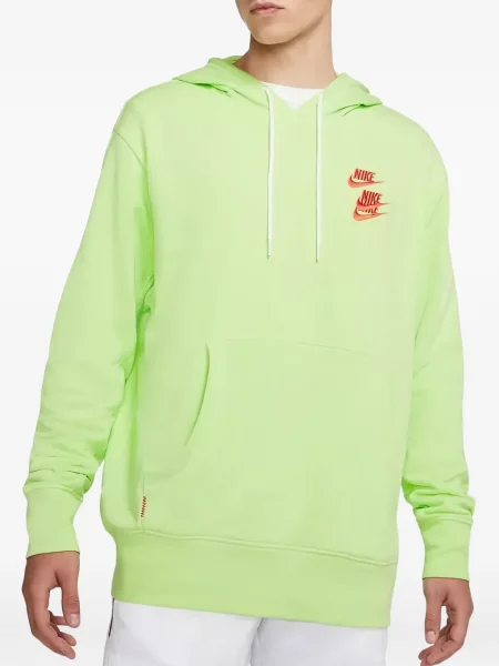Hanorac Nike cu autograf din fleece alergare albastru