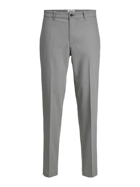 JACK & JONES Pantaloni cu dungă JPSTACE LEO amestecat gri