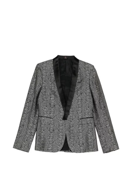Sacou Roberto Cavalli cu rever negru