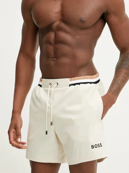 Kopalne kratke hlače BOSS bež