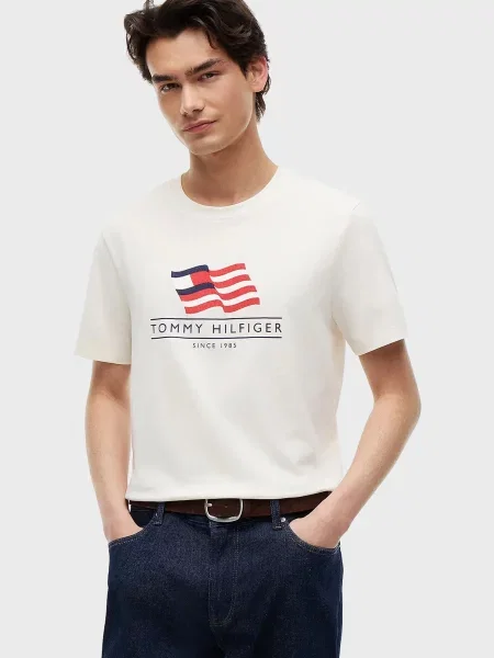 Футболка Tommy Hilfiger біла