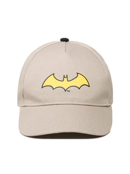 Czapka z daszkiem Batman szara