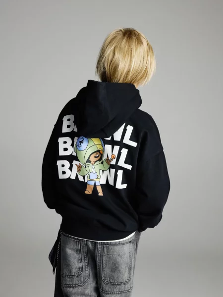 Reserved Mikina Brawl Stars černý