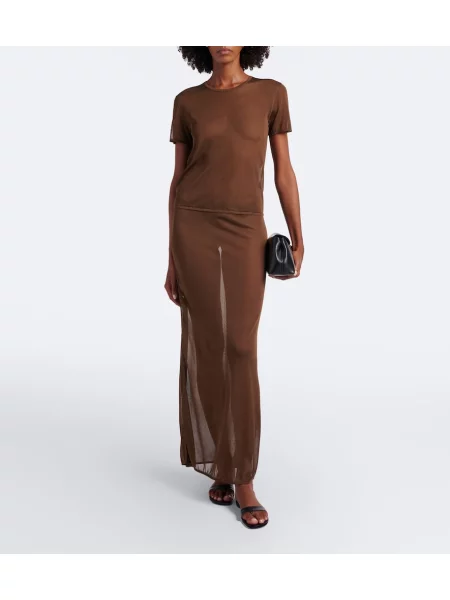 Tricou Leset maro